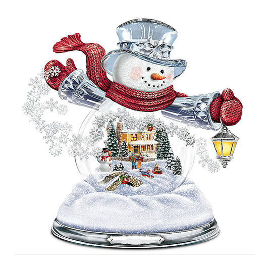 Christmas Snowman - Full Round Drill Diamond Painting 30*30CM