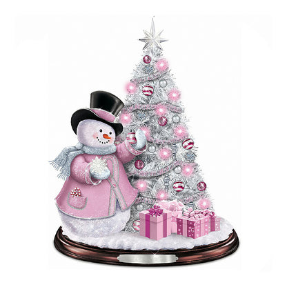 Christmas Snowman - Full Round Drill Diamond Painting 30*30CM