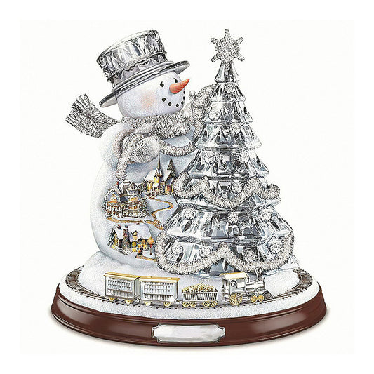 Christmas Snowman - Full Round Drill Diamond Painting 30*30CM