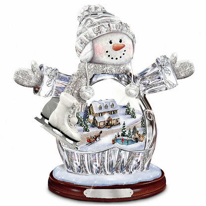 Christmas Snowman - Full Round Drill Diamond Painting 30*30CM