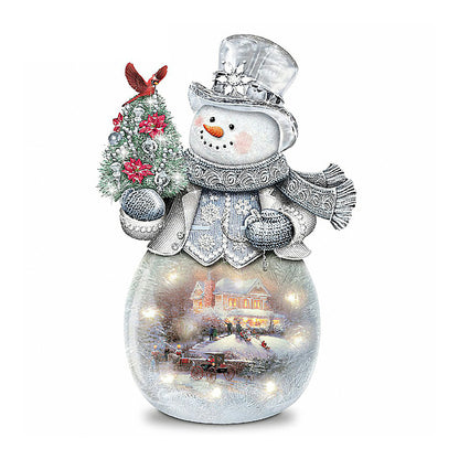 Christmas Snowman - Full Round Drill Diamond Painting 30*30CM