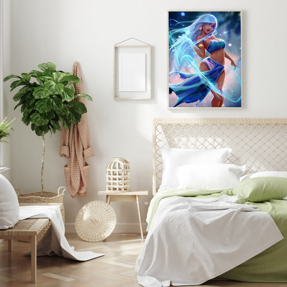 Princess Jitan - Full Round Drill Diamond Painting 30*40CM