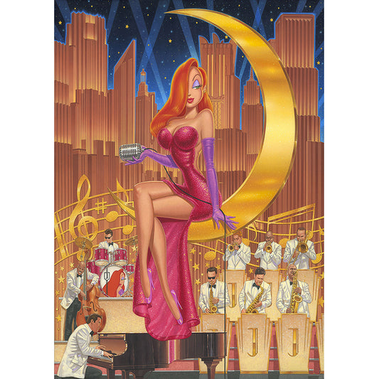 Jessica Rabbit - Full Round Drill Diamond Painting 30*40CM