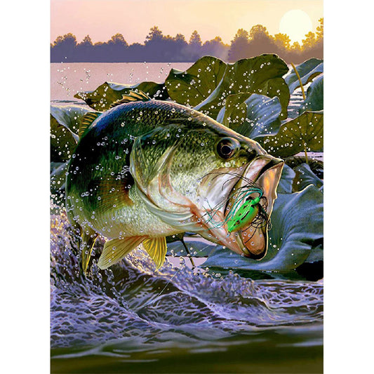 Big Fish - Full Round Drill Diamond Painting 30*40CM