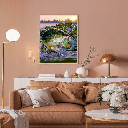 Big Fish - Full Round Drill Diamond Painting 30*40CM