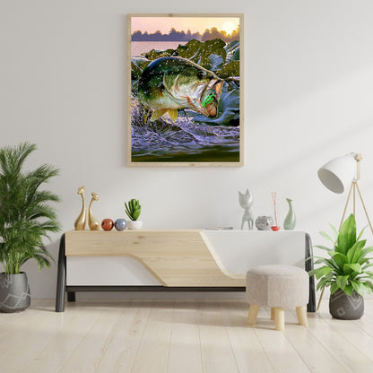 Big Fish - Full Round Drill Diamond Painting 30*40CM