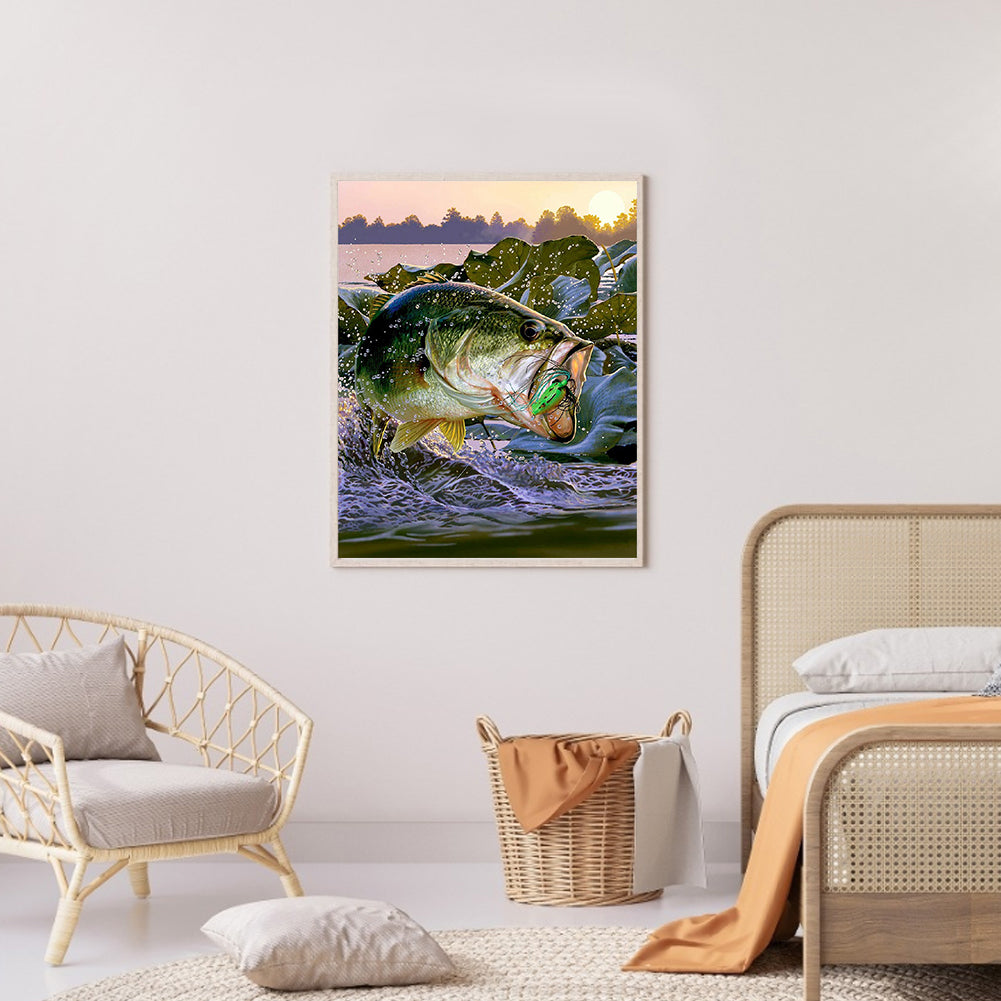 Big Fish - Full Round Drill Diamond Painting 30*40CM