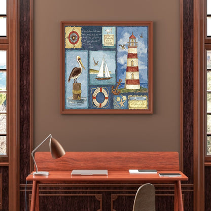 Seaside Scenery - Full Square Drill Diamond Painting 30*30CM