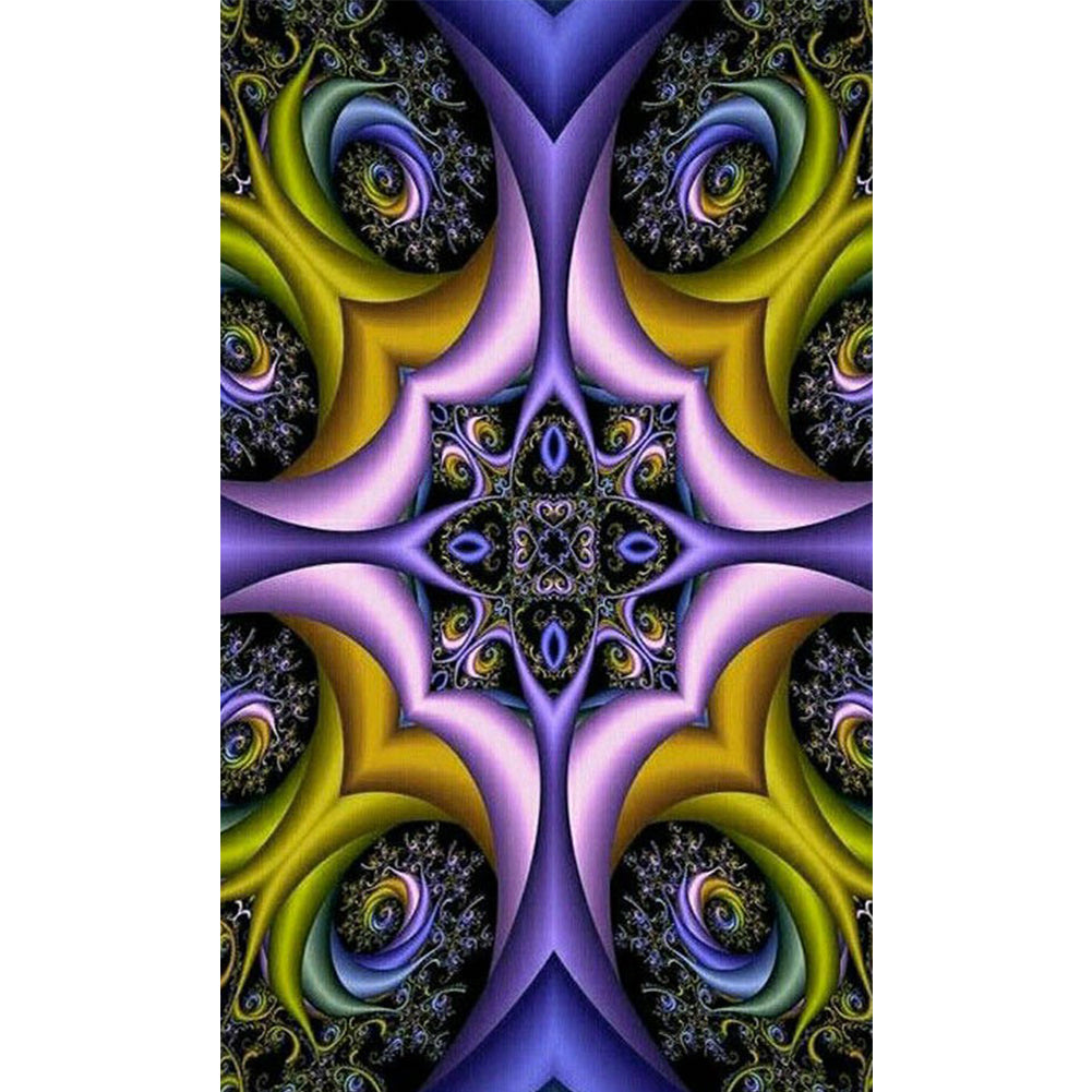 Fractal Art - Full Round Drill Diamond Painting 40*70CM