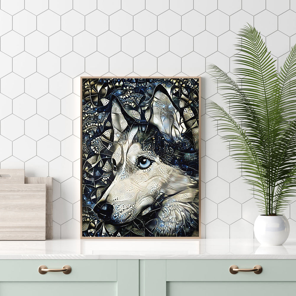 Wolf - Full Round Drill Diamond Painting 40*50CM