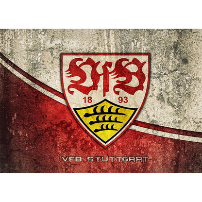 Stuttgart Football Team Logo - Full Round Drill Diamond Painting 40*30CM