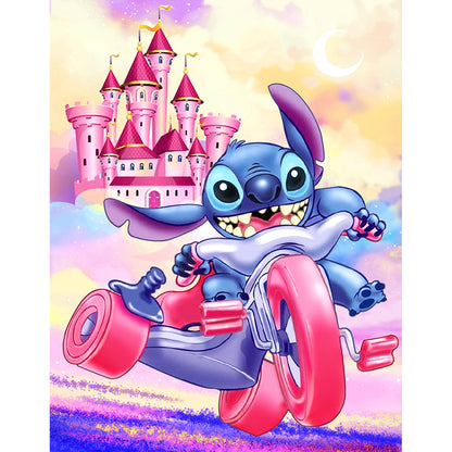 Stitch - Full Round Drill Diamond Painting 30*40CM