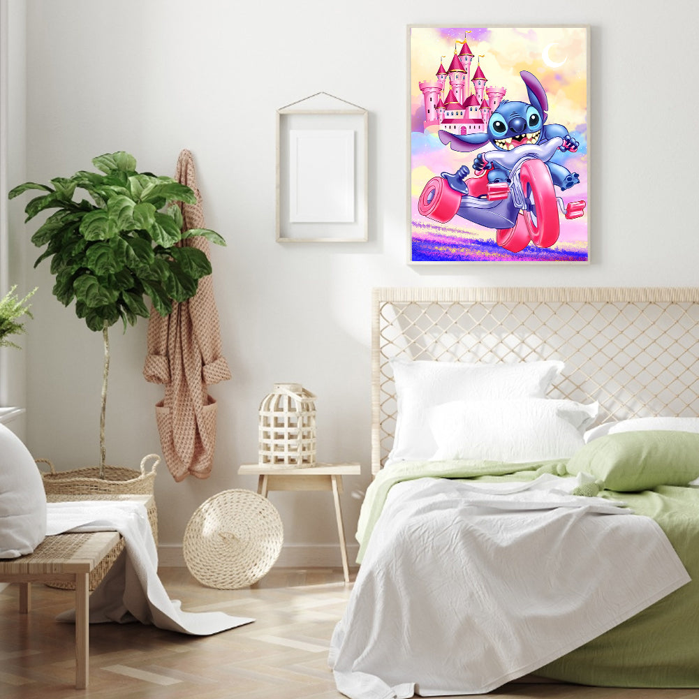 Stitch - Full Round Drill Diamond Painting 30*40CM