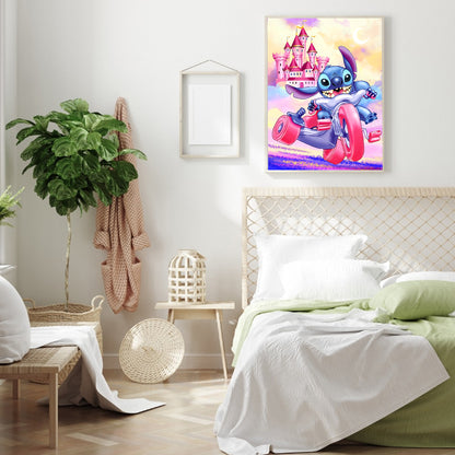 Stitch - Full Round Drill Diamond Painting 30*40CM