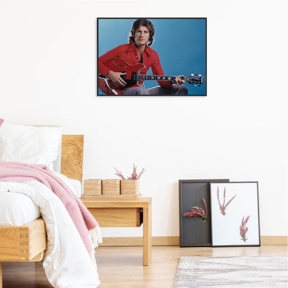 Singer - Mike Brant - Full Round Drill Diamond Painting 50*40CM