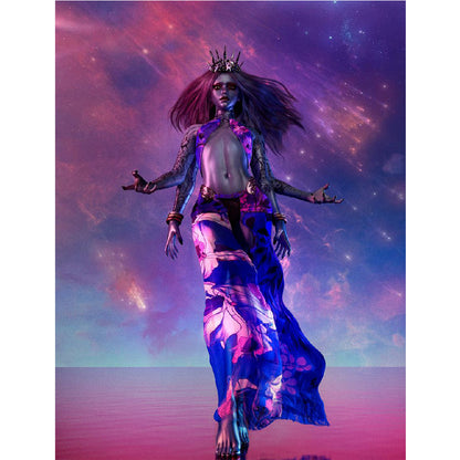 Mythology Or Transhumanism - The Fallacy Of The New Flesh - Full Round Drill Diamond Painting 30*40CM