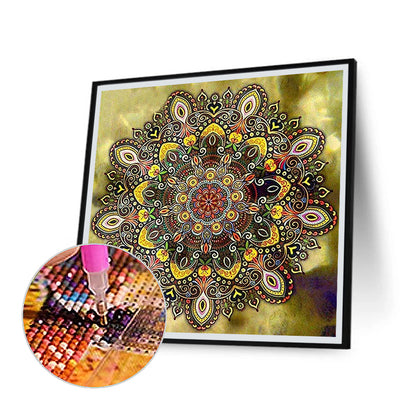 Mandala - Full Round Drill Diamond Painting 40*40CM