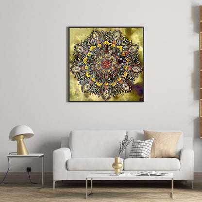 Mandala - Full Round Drill Diamond Painting 40*40CM