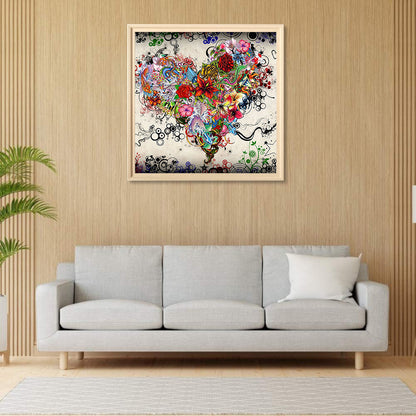 Love - Full Square Drill Diamond Painting 30*30CM