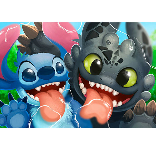 Stitch - Full Square Drill Diamond Painting 40*30CM