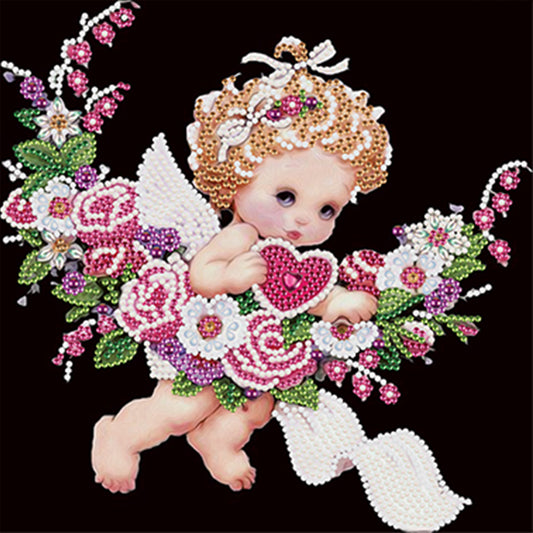 Angel Child - Special Shaped Drill Diamond Painting 30*30CM