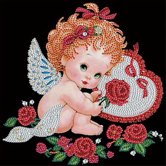 Angel Child - Special Shaped Drill Diamond Painting 30*30CM