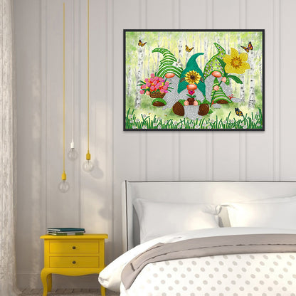 Spring Goblin - Special Shaped Drill Diamond Painting 40*30CM