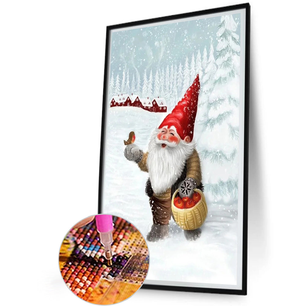 Snow Goblin - Full Round Drill Diamond Painting 40*60CM