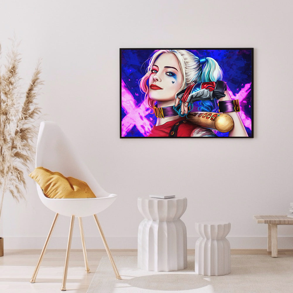 Harley Quinn - Full Square Drill Diamond Painting 50*40CM