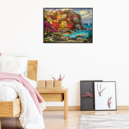 Village House - Full Square Drill Diamond Painting 40*30CM