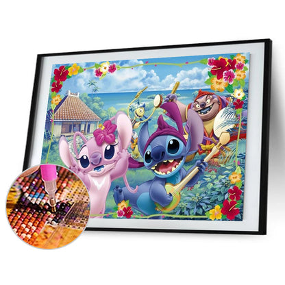 Stitch - Full Round Drill Diamond Painting 40*30CM