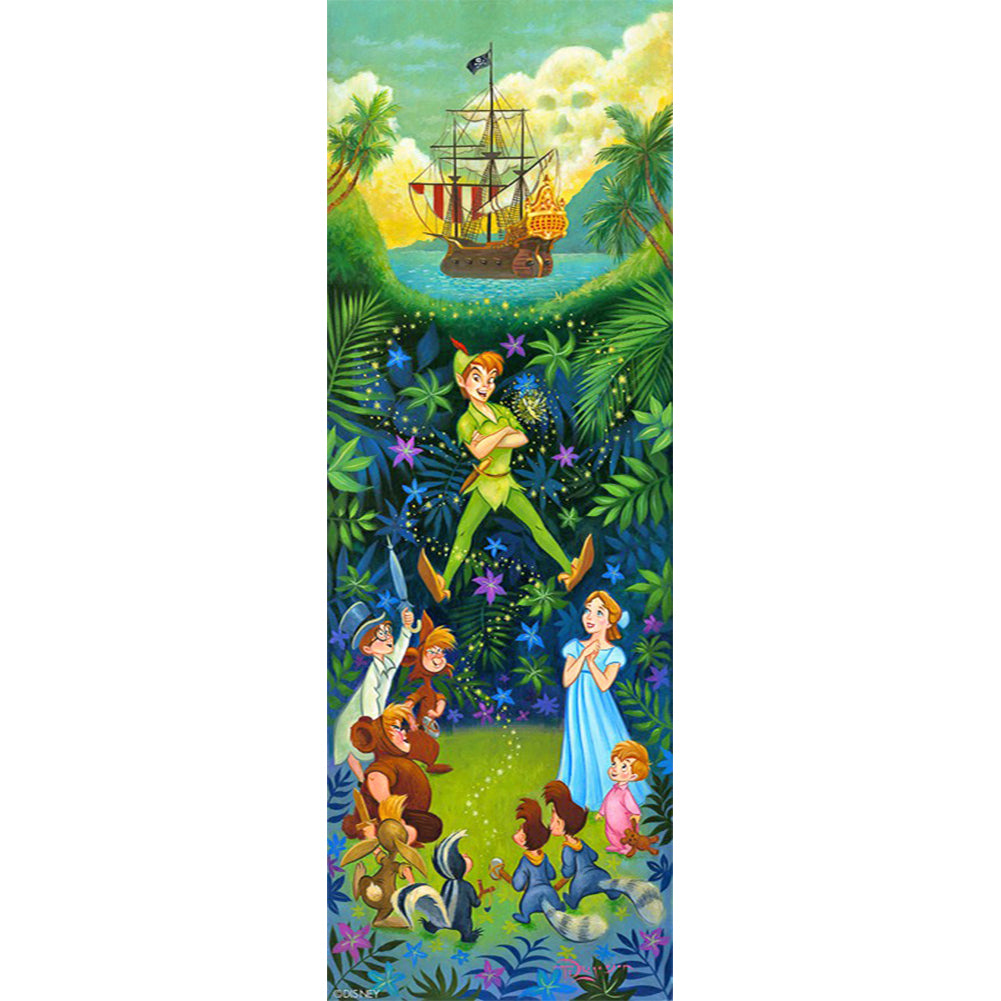 Neverland Heroes - Full Round Drill Diamond Painting 30*80CM