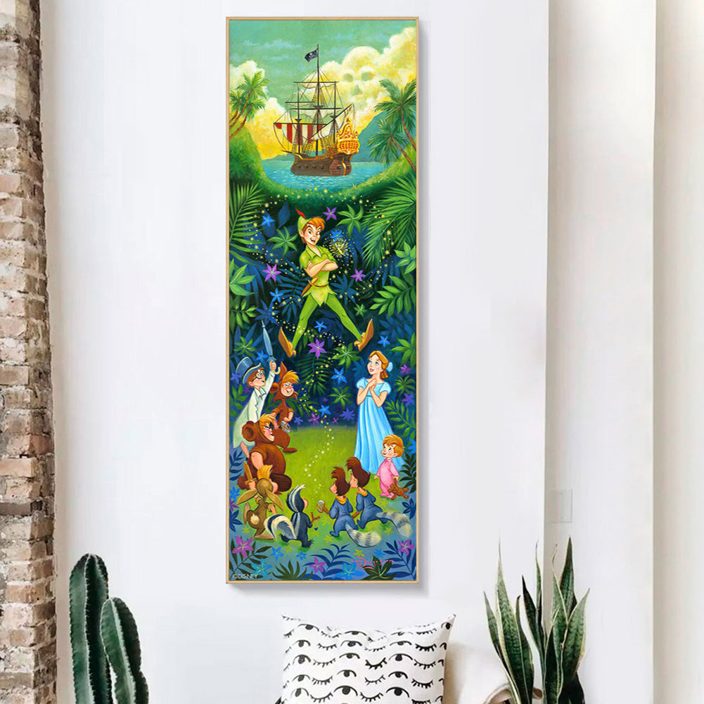 Neverland Heroes - Full Round Drill Diamond Painting 30*80CM