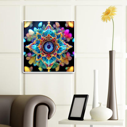 Psychedelic Eye - Full Round Drill Diamond Painting 30*30CM