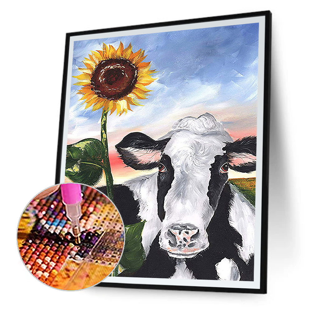 The Cow - Full Round Drill Diamond Painting 30*40CM