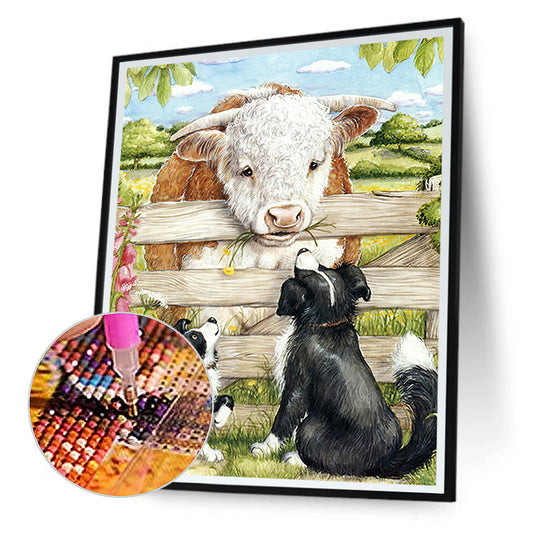 The Cow - Full Round Drill Diamond Painting 30*40CM