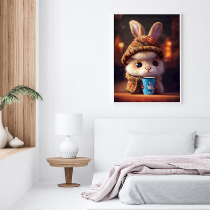 Rabbit - Full Round Drill Diamond Painting 30*40CM