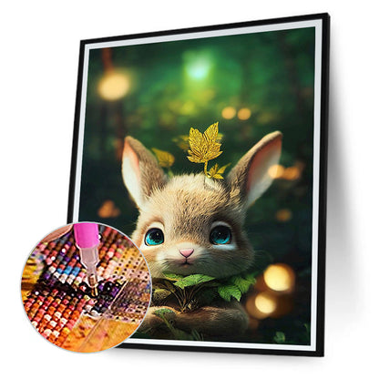 Rabbit - Full Round Drill Diamond Painting 30*40CM