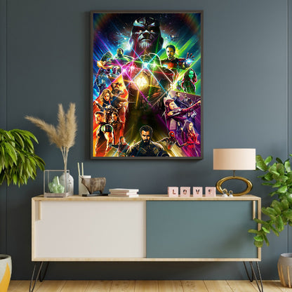 The Avengers - Full Square Drill Diamond Painting 30*40CM