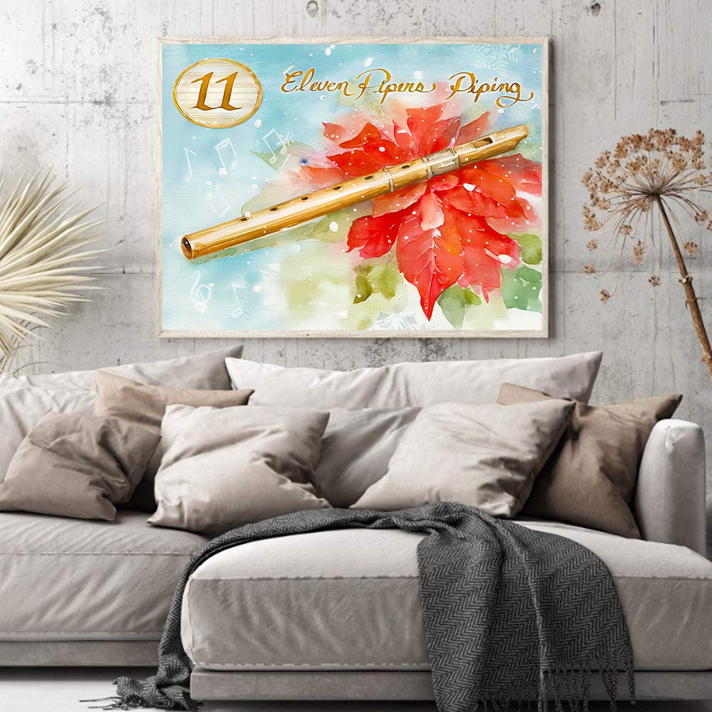 Musical Instrument - Full Round Drill Diamond Painting 40*30CM