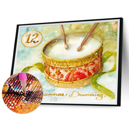 Musical Instrument - Full Round Drill Diamond Painting 40*30CM