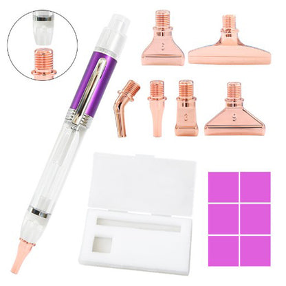 DIY Diamonds Painting Pen Set Handmade LED Glowing Rhinestones Pen Tools Set