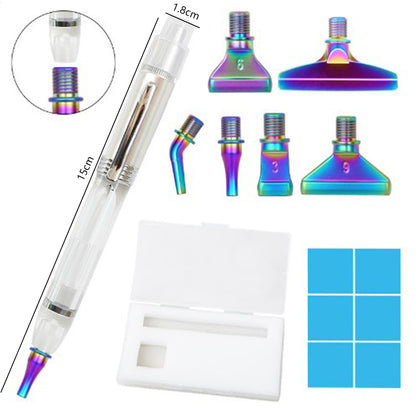 DIY Diamonds Painting Pen Set Handmade LED Glowing Rhinestones Pen Tools Set