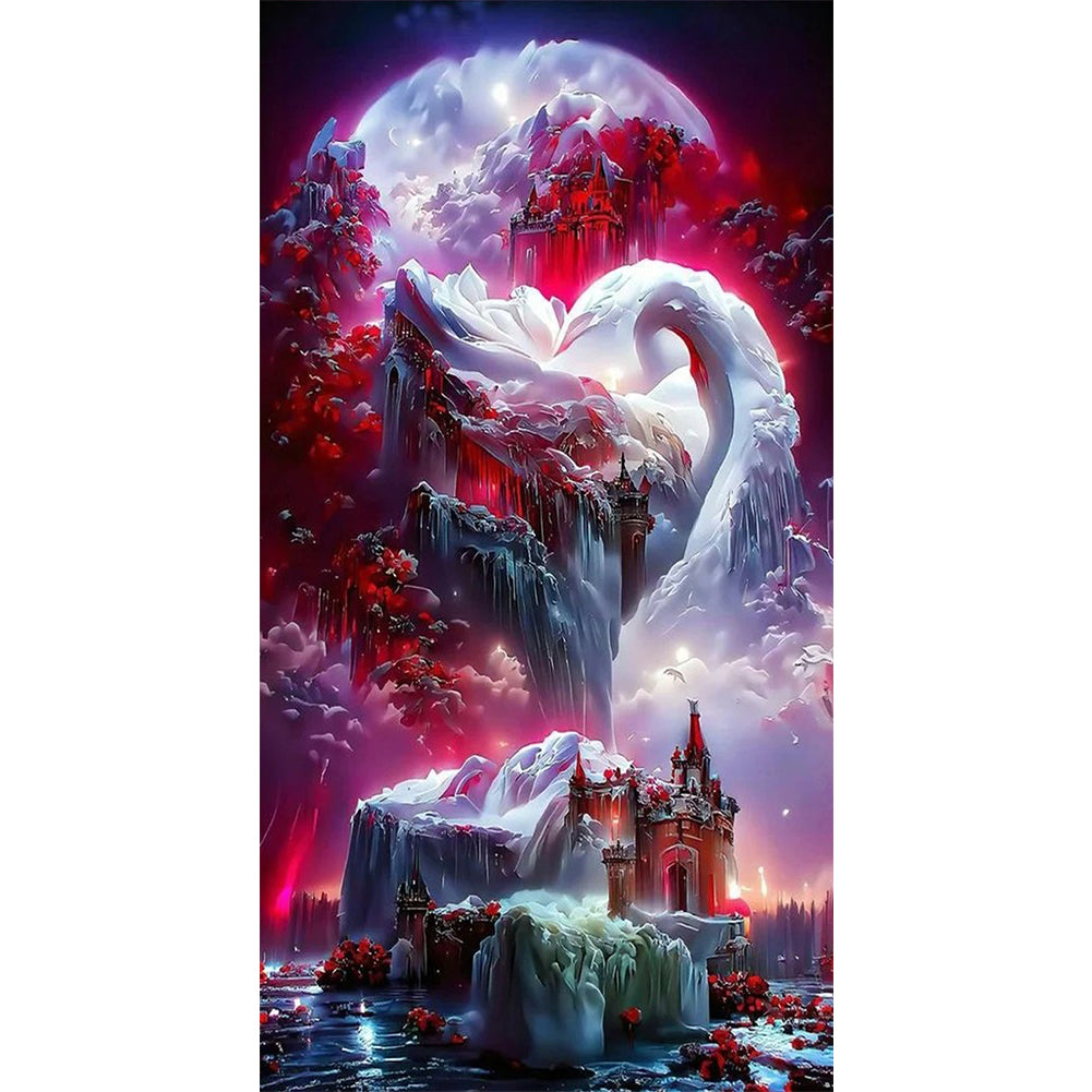 Sea Dream Cloud - Full Round Drill Diamond Painting 40*70CM