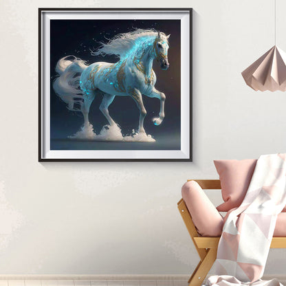 Zodiac Horse - Full Round Drill Diamond Painting 30*30CM
