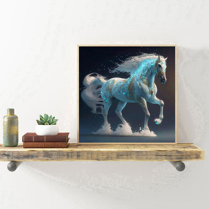 Zodiac Horse - Full Round Drill Diamond Painting 30*30CM