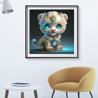 Zodiac Tiger - Full Round Drill Diamond Painting 30*30CM