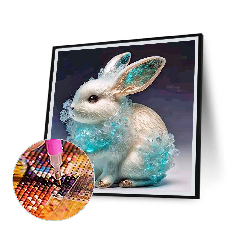 Zodiac Rabbit - Full Round Drill Diamond Painting 30*30CM