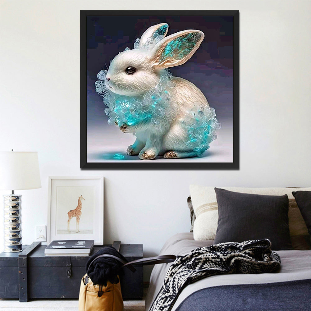 Zodiac Rabbit - Full Round Drill Diamond Painting 30*30CM