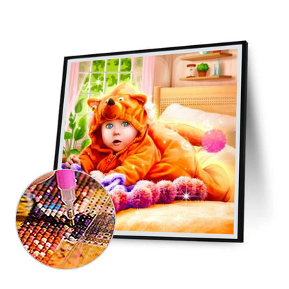 Cute Baby - Full Round Drill Diamond Painting 30*30CM